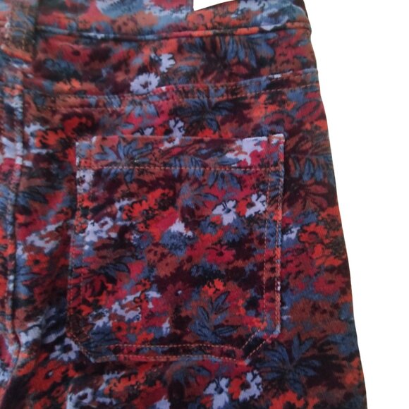 Pilcro and the Letterpress Floral Corduroy Pants - Picture 10 of 16